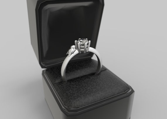 Owl diamond store engagement ring