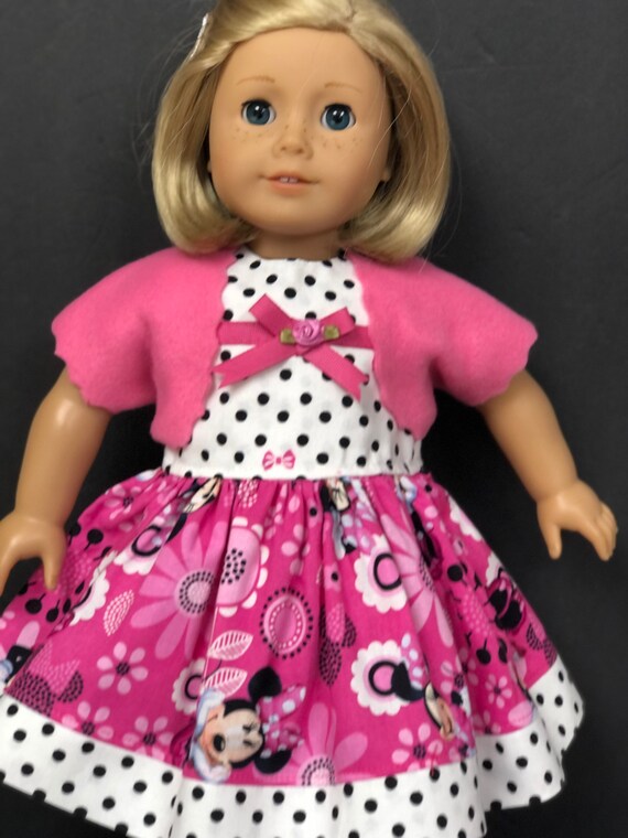 18 Doll Clothes Fit American Girl Dolls Pink and White Etsy