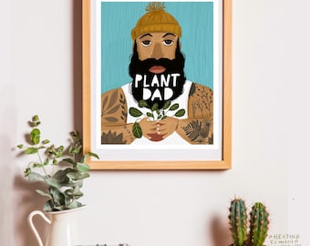 Plant Dad Print