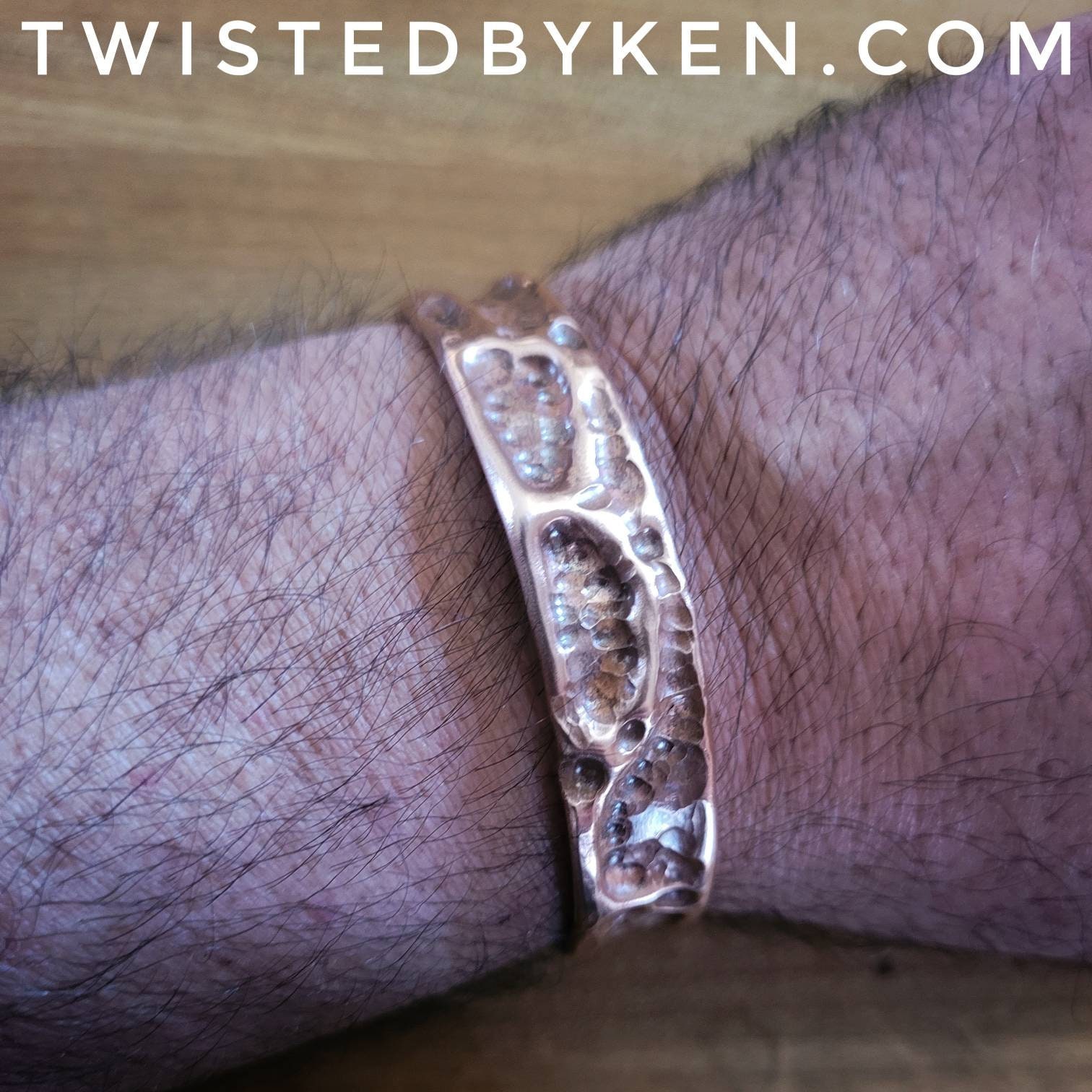 Mens Rope Design Cuff Bracelet 22809 | Buffalo Trader Online