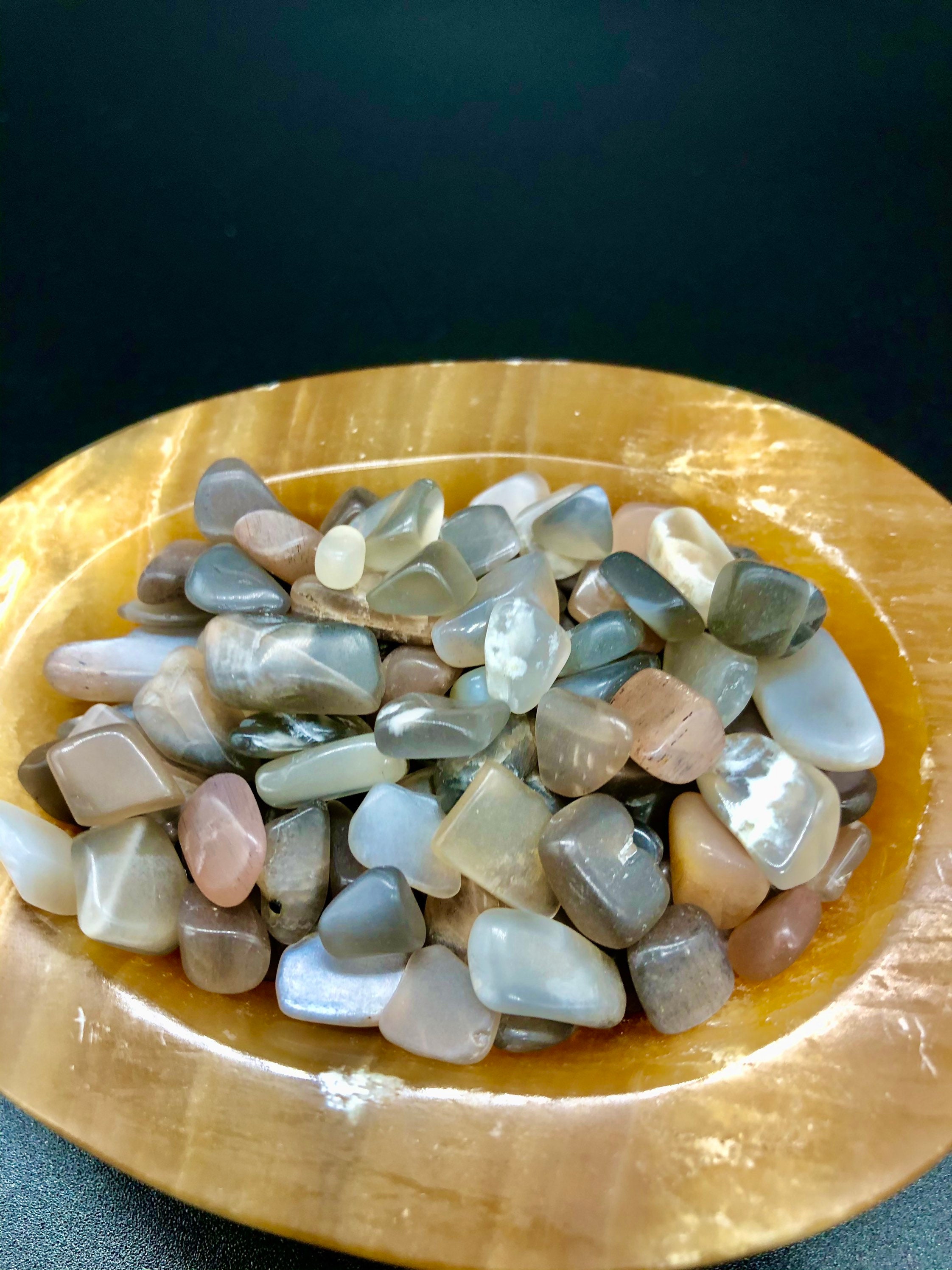 Grey Moonstone Bulk Chips 3 ounce or 1/2 pound Etsy