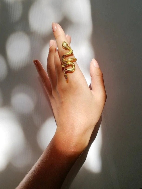 Bague acier Serpent Spirale