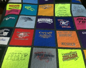 Custom made Tshirt Quilt (deposit)