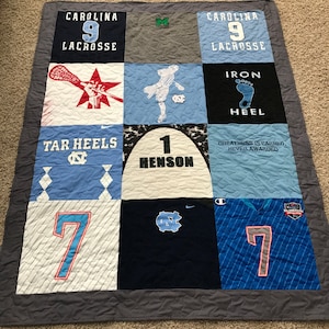 Custom Made DOUBLE SIDED TShirt quilt-Deposit Only