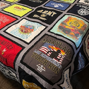 TWICE Framed Asymmetrical Tshirt quilt DEPOSIT