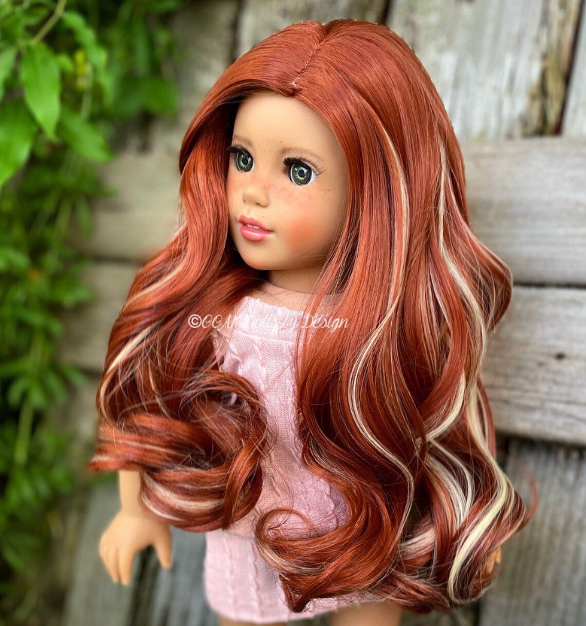 Cherry Garcia Sz 1011 Wig for 18 Dolls Etsy