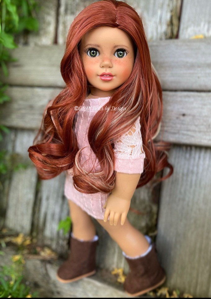 Cherry Garcia Sz 1011 Wig for 18 Dolls Etsy