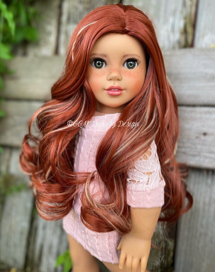 Cherry Garcia Sz 1011 Wig for 18 Dolls Etsy