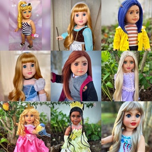 Create Your Own Custom Character Doll ***Deposit only***