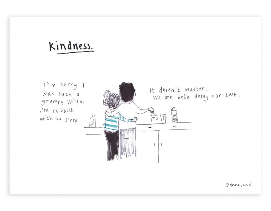 KINDNESS - print from the popular 'Sketchy Muma' series writt…