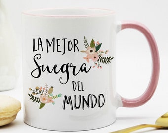 Suegra Gift / Suegra Coffee Mug / La Mejor Suegra del Mundo Mug / Gift for Suegra / Suegra Mug / Regalo por Suegra / Cute Suegra Present