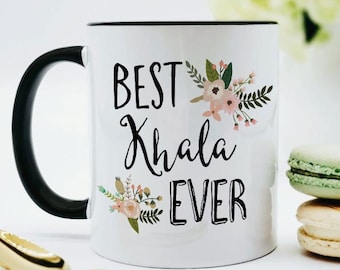 Best Khala Ever Mug / Desi Auntie Mug/ Khala Gift / Khala Coffee Mug / Khala Coffee Cup / Gift for Khala / Hindi Mugs / Desi Gifts