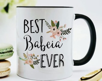 Best Babcia Ever Mug /  Babcia Mug /Babcia Coffee Mug / Pretty Babcia Gift / Gift for Babcia / Floral Babcia Mug / Mother's Day Gift