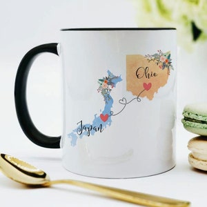 Japan Mug / Japan Ohio Mug / Ohio Japan Mug / Japanese Gifts / Japanese Exchange Student Gift / Japan Gifts / Coffee Mug / Coffee Cup image 1