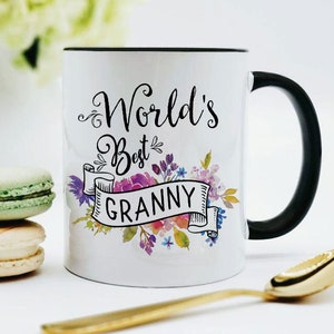 World's Best Granny Mug / World's Best Granny Gift / Coffee Mug / Coffee Cup / Gift for Granny / Granny Gift / 11 or 15 oz