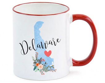 Delaware Mug Etsy