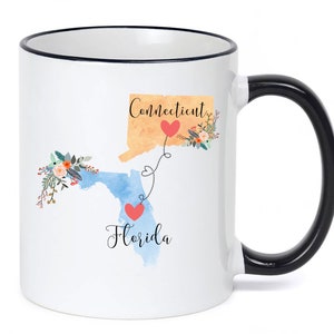 Connecticut Florida Mug / Connecticut Florida Gift / Connecticut Florida Cup / Best Friend Gift / Mother&#39;s Day Gift