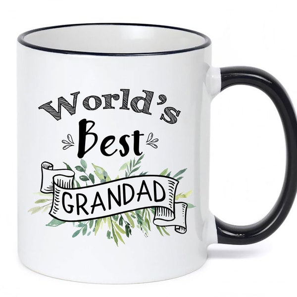 World's Best Grandad Mug / World's Best Grandad Gift / Coffee Mug / Coffee Cup / Gift for Grandad / Grandad Gift / 11 or 15 oz