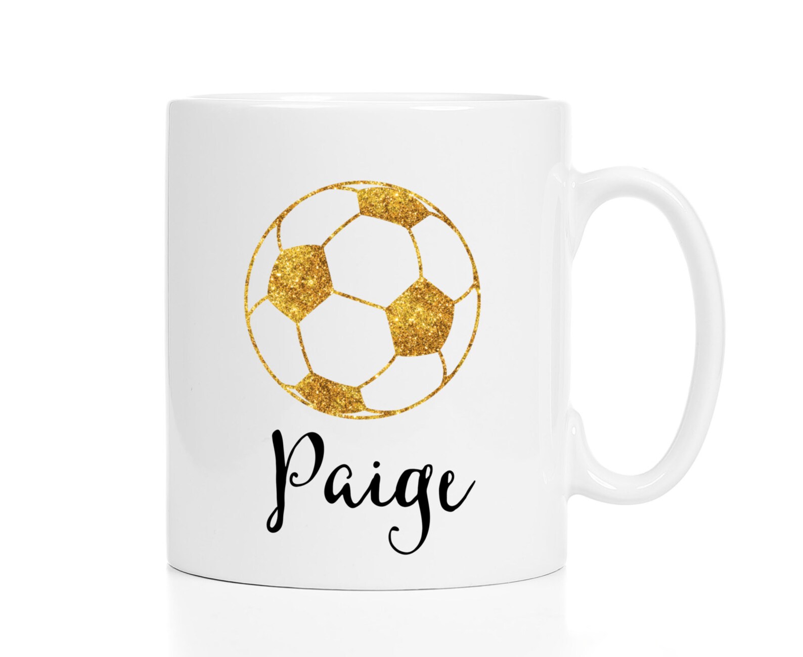 Soccer Ball Mug / Soccer Gift / Soccer Player Gift / Coach Etsy