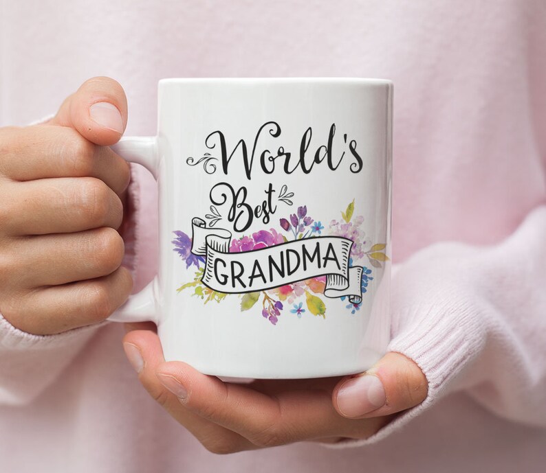 World's Best Grandma Mug / World's Best Grandma Gift / Etsy