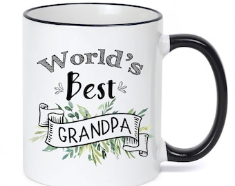 World's Best Grandpa Mug / World's Best Grandpa Gift / Father's Day Gift / Gift for Grandpa / Grandpa Gift / 11 or 15 oz