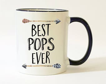 Pops Mug / Pops Gift / Best Pops Ever Mug / Pops Coffee Mug / Father's Day Gift