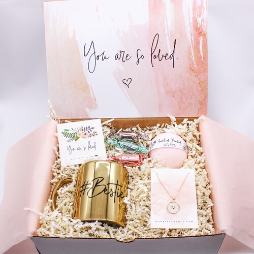 Best Friend Spa Gift Box / Gift Basket for Best Friend BFF Etsy