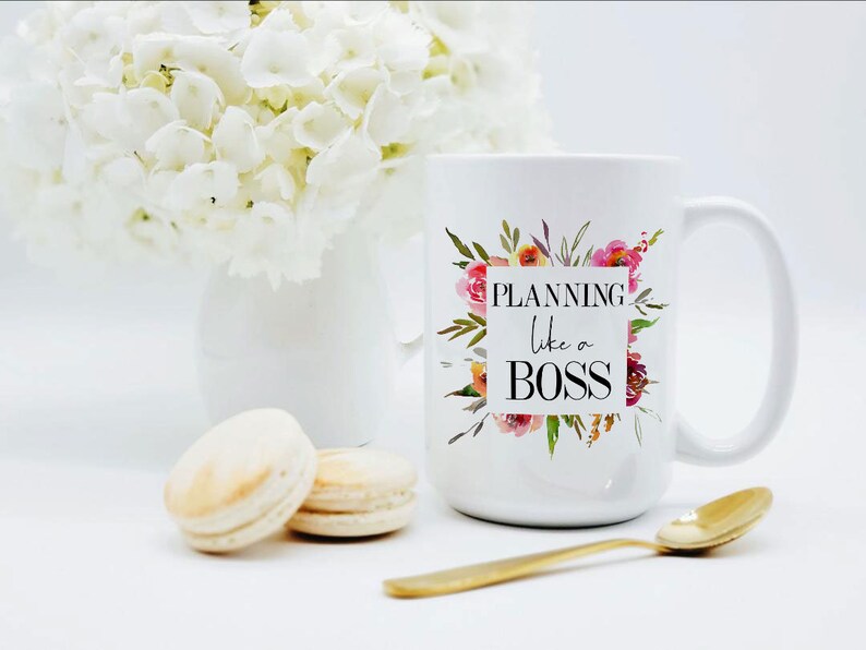 Wedding Planner Mug / Event Planner Mug / Planner Accessories / Wedding Planner Gift / Event Planner Gift / Coffee Cup / Coffee Mug image 4
