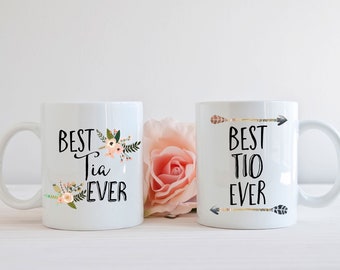 Tia and Tio Mugs / Tia and Tio Gifts / Tia and Tio Coffee Mugs / Mug Set / Gift for Tia and Tio