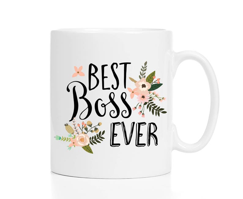 Best Boss Ever Mug / Best Boss Mug / Mug for Boss / Gift for Boss / Female Boss Gift / Boss Coffee Mug / Boss Coffee Cup / 11 or 15 oz image 2