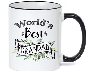 World's Best Grandad Mug / World's Best Grandad Gift / Coffee Mug / Father's Day Gift / Gift for Grandad / Grandad Gift / 11 or 15 oz