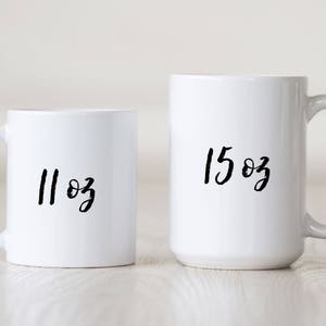 New Jersey North Carolina Mug / North Carolina New Jersey Mug / New Jersey to North Carolina Gift / 11 or 15 oz zdjęcie 3