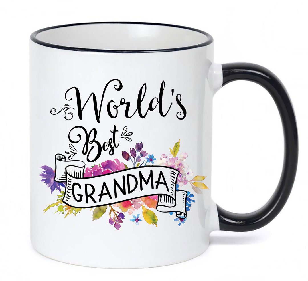 World's Best Grandma Mug / World's Best Grandma Gift / Etsy