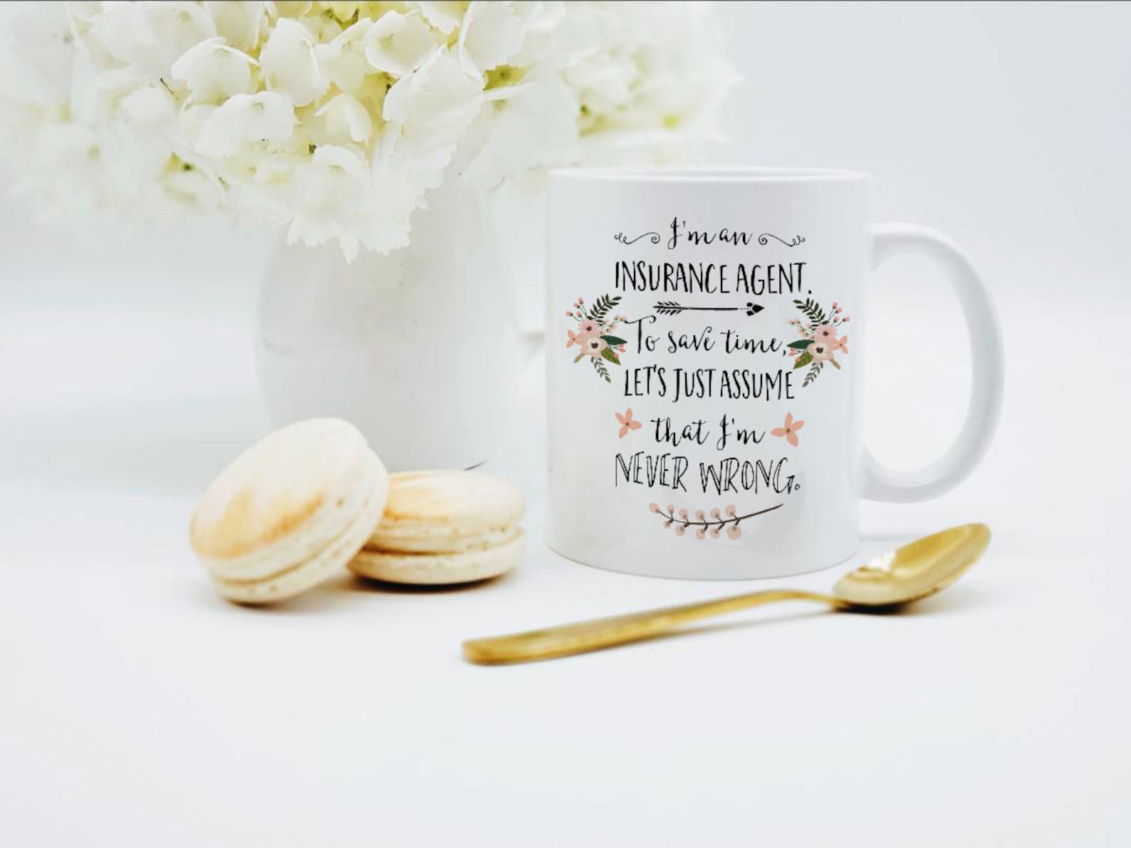 Insurance Agent Mug / Gift for Insurance Agent / Insurance Etsy