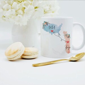 USA Togo Mug / Togo USA Mug / United States Togo Exchange Student Gifts / Togo Au Pair Gift / USA Coffee Mug / Coffee Cup image 2