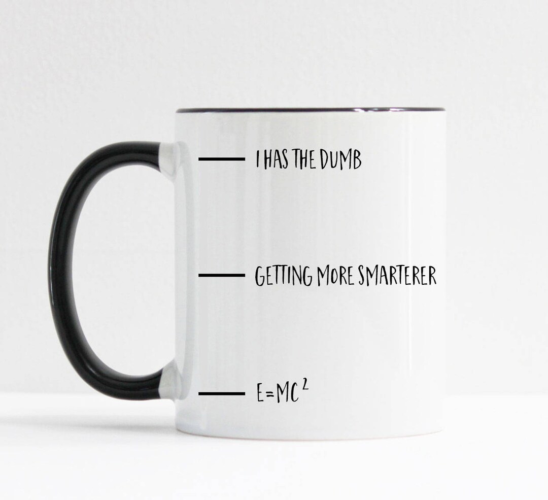 I Has the Dumb Mug / Funny Coffee Mug / Hilarious Mug / Silly Etsy