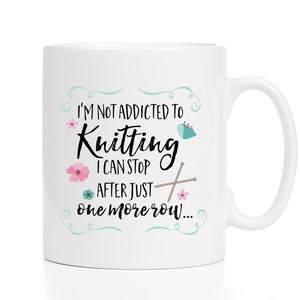 Knitting Mug / Gift for Knitter / Knitting Gift / Knitter Gift / Knitting Coffee Mug / Gift for Knitter / Knitter Mug / 11 or 15 oz