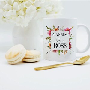 Wedding Planner Mug / Event Planner Mug / Planner Accessories / Wedding Planner Gift / Event Planner Gift / Coffee Cup / Coffee Mug image 3