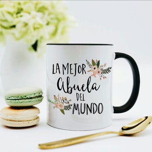 Abuela Coffee Mug / Abuela Gift / La Mejor Abuela del Mundo Mug / Gift for Abuela / Abuela Mug / Regalo por Abuela image 2