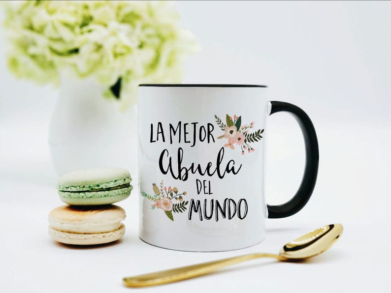 Abuela Coffee Mug / Abuela Gift / La Mejor Abuela del Mundo Mug / Gift for Abuela / Abuela Mug / Regalo por Abuela image 2