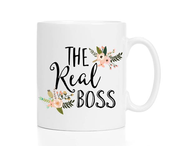 The Real Boss Mug Administrative Assistant Gift Administrative Professional's The Real Boss Mug Administrative Assistant Gift Administrative Professional's