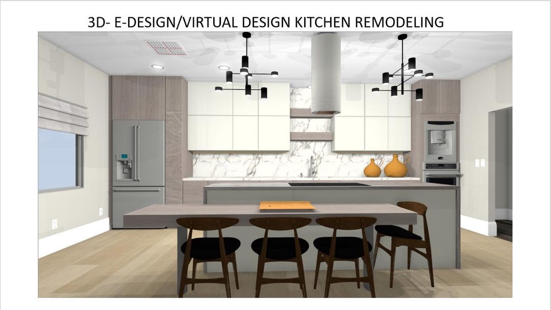 3D Kitchen E-design, Kitchen Remodeling, Online Kitchen Interior Design ...