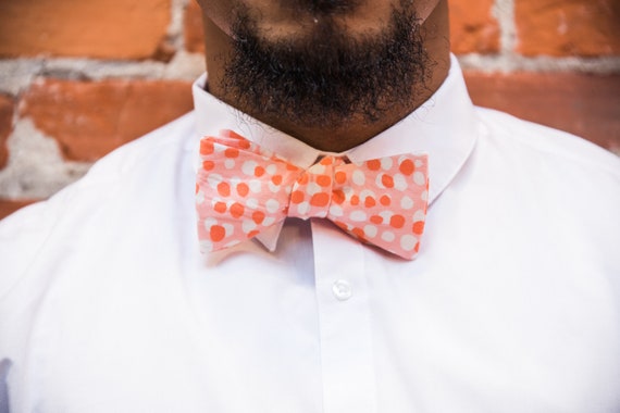 Rainbow Row Bow Tie