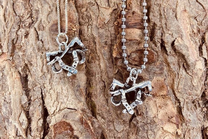 Lineman Climbing Hooks Charm for Bracelet or Necklace Etsy