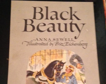 1945 Vintage Black Beauty Book: Illustrated by Fritz Eichenberg, Mint Condition