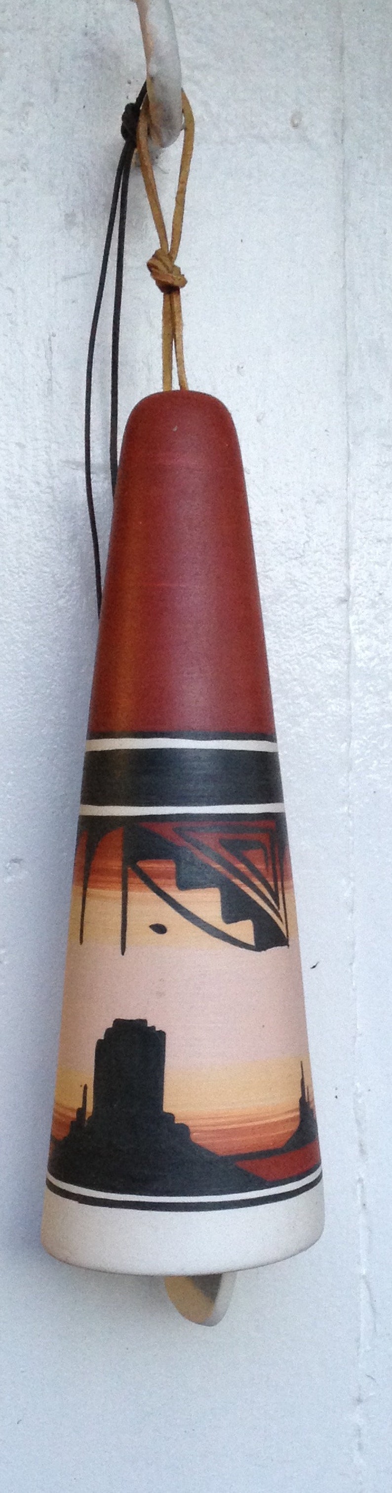 Gro U00dfe Navajo Sandstein Kunst Keramik Windspiel Hand