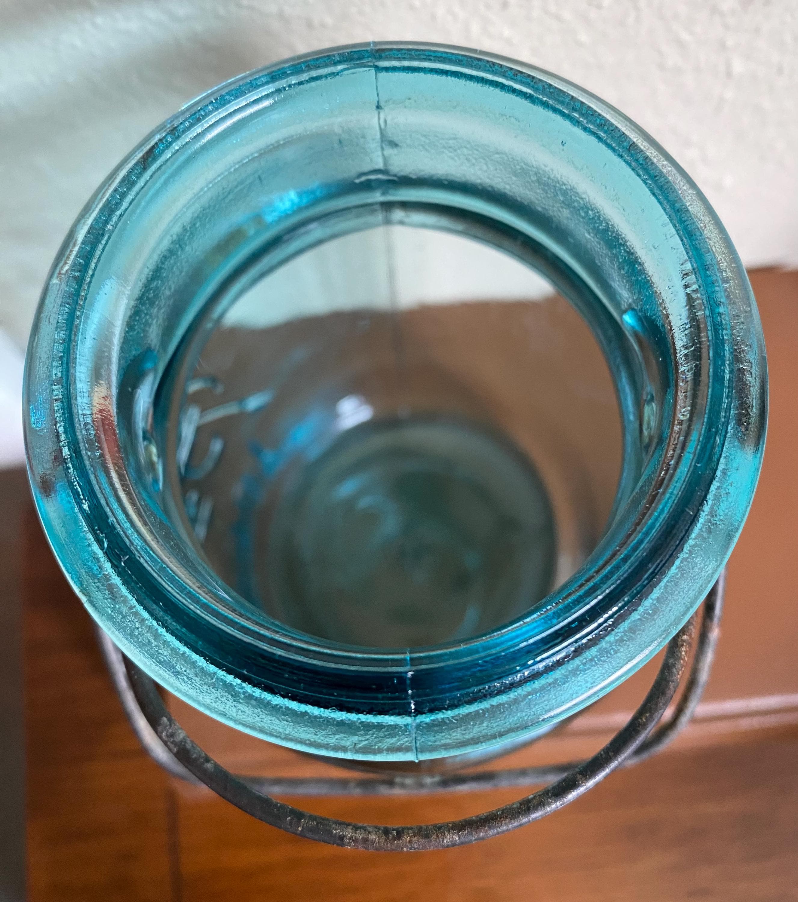 Antique Ball Ideal Aqua Blue Quart Canning Jar - Pat D 1908 - Etsy