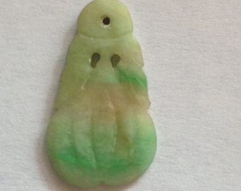 Antique Jade-Jadeite-Natural Apple Green-Jade Court Robe-Jade Ornament-Jade Button-Passion Fruit-Fertility Gift-Wedding Gift-Chritsmas Gift