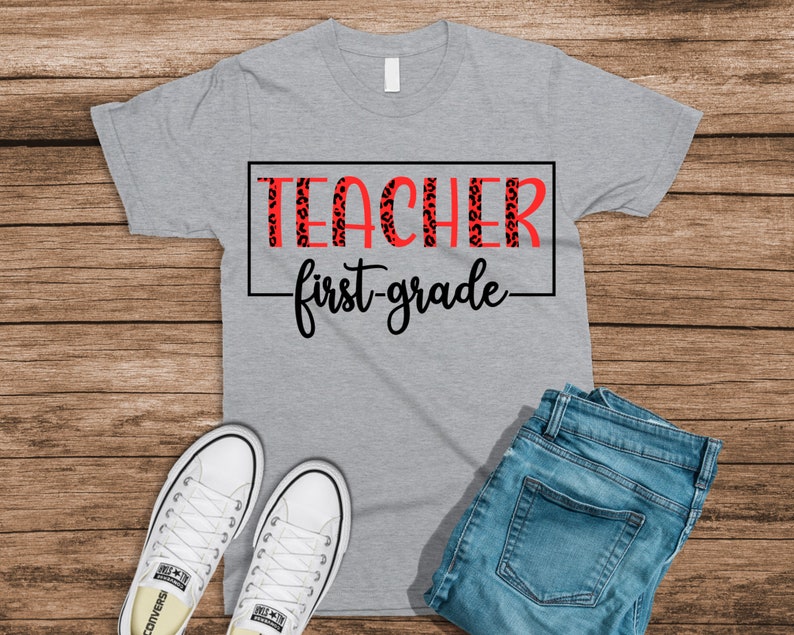Teacher SVG Bundle Teacher Gift Teacher SVG Leopard | Etsy