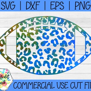 Leopardo Futebol SVG | Impressão de chita SVG | SVG de futebol